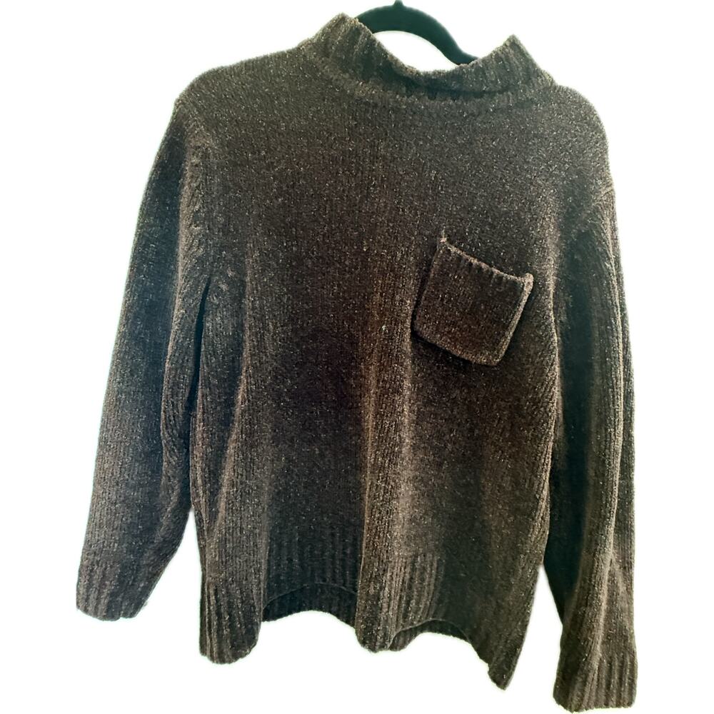 Rafaella Vintage Burgundy Multicolor Sweater